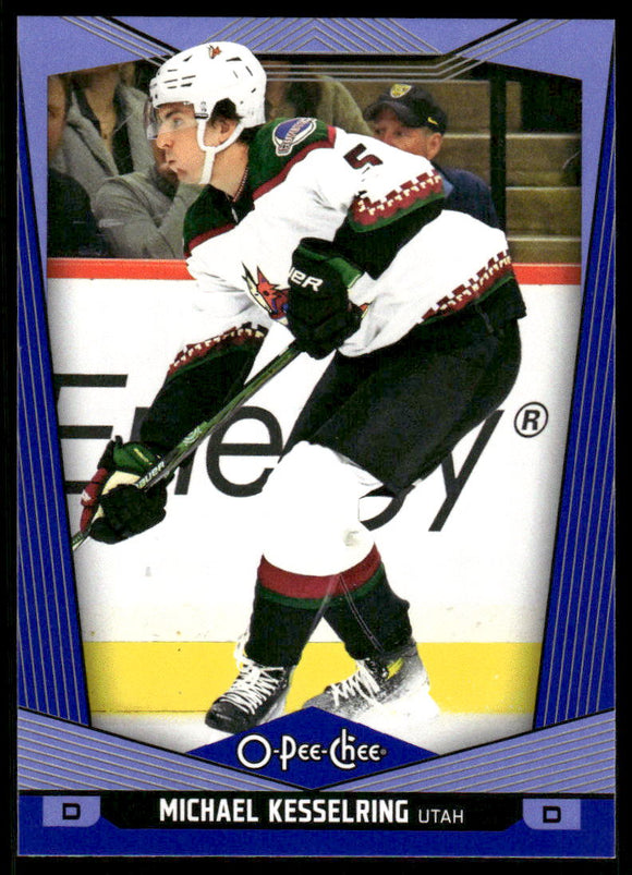 2024-25 O-Pee-Chee Blue #447 Michael Kesselring