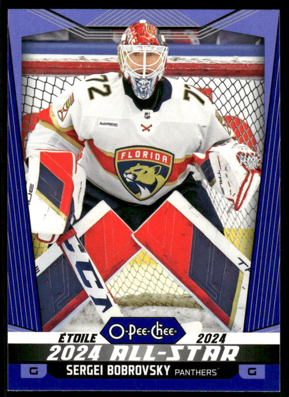 2024-25 O-Pee-Chee Blue #513 Sergei Bobrovsky AS
