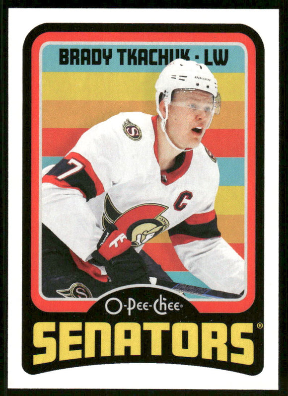2024-25 O-Pee-Chee Retro #6 Brady Tkachuk