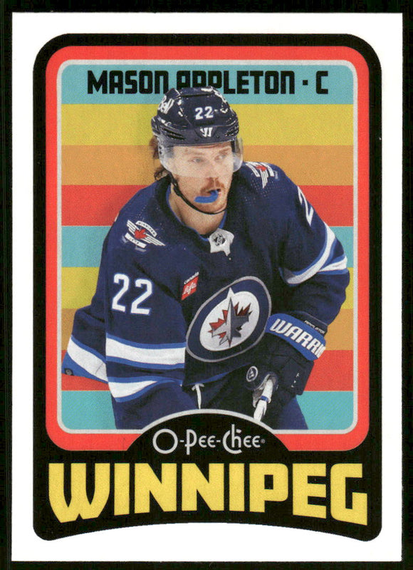 2024-25 O-Pee-Chee Retro #9 Mason Appleton