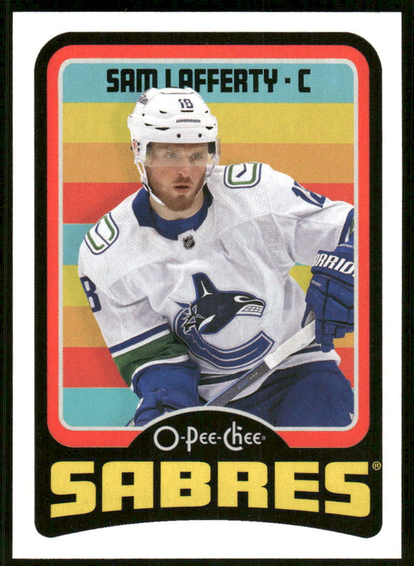 2024-25 O-Pee-Chee Retro #19 Sam Lafferty