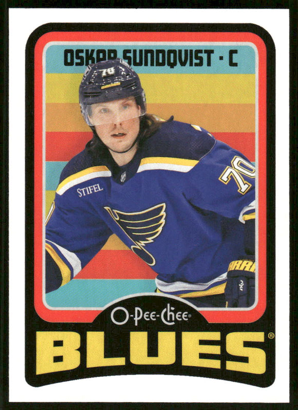 2024-25 O-Pee-Chee Retro #59 Oskar Sundqvist