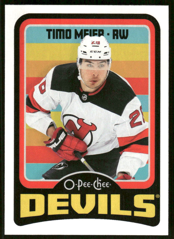2024-25 O-Pee-Chee Retro #65 Timo Meier