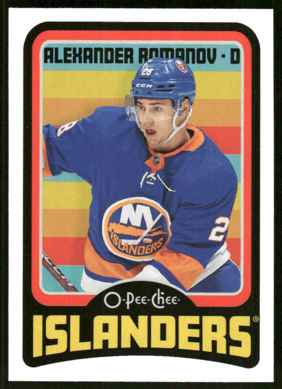 2024-25 O-Pee-Chee Retro #71 Alexander Romanov