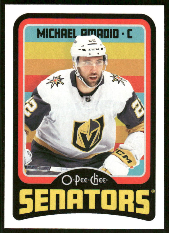 2024-25 O-Pee-Chee Retro #75 Michael Amadio