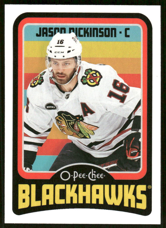 2024-25 O-Pee-Chee Retro #76 Jason Dickinson