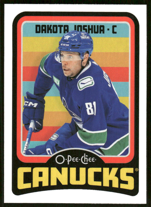 2024-25 O-Pee-Chee Retro #89 Dakota Joshua