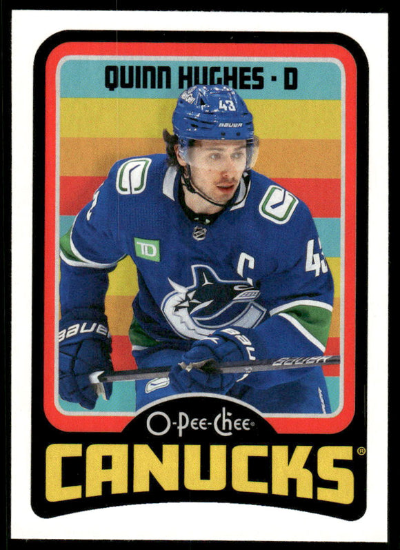 2024-25 O-Pee-Chee Retro #207 Quinn Hughes