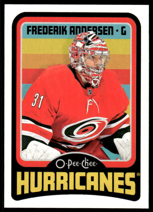 2024-25 O-Pee-Chee Retro #244 Frederik Andersen