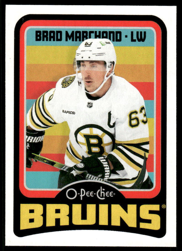 2024-25 O-Pee-Chee Retro #253 Brad Marchand