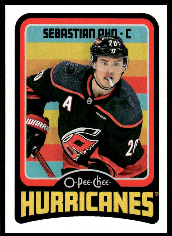 2024-25 O-Pee-Chee Retro #255 Sebastian Aho