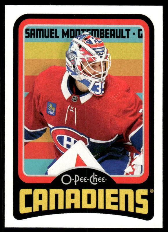 2024-25 O-Pee-Chee Retro #385 Samuel Montembeault