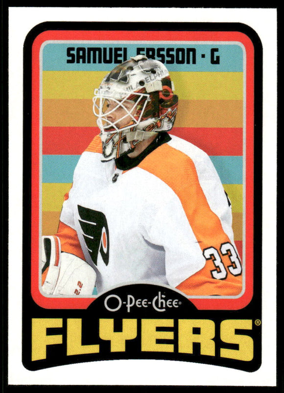 2024-25 O-Pee-Chee Retro #407 Samuel Ersson