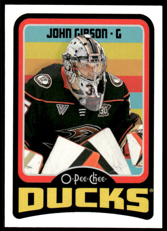 2024-25 O-Pee-Chee Retro #408 John Gibson