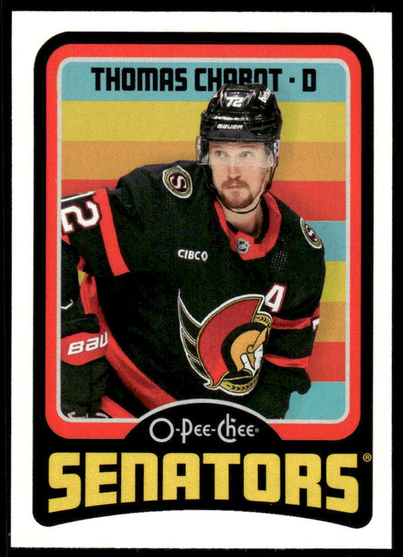 2024-25 O-Pee-Chee Retro #416 Thomas Chabot