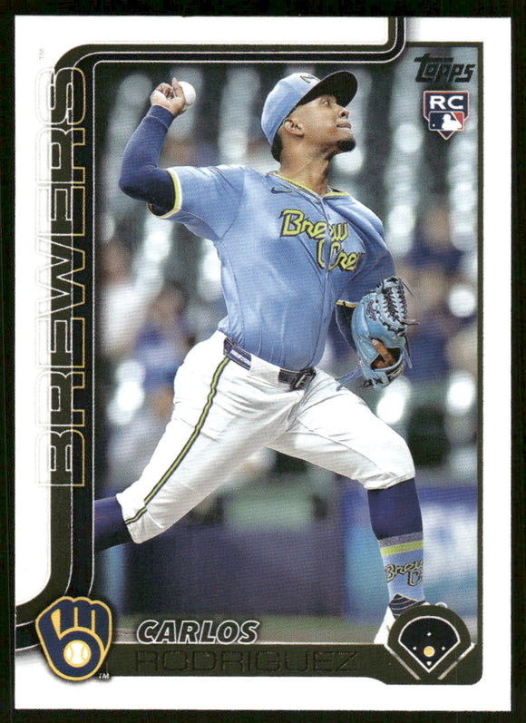 2025 Topps #16 Carlos Rodriguez RC