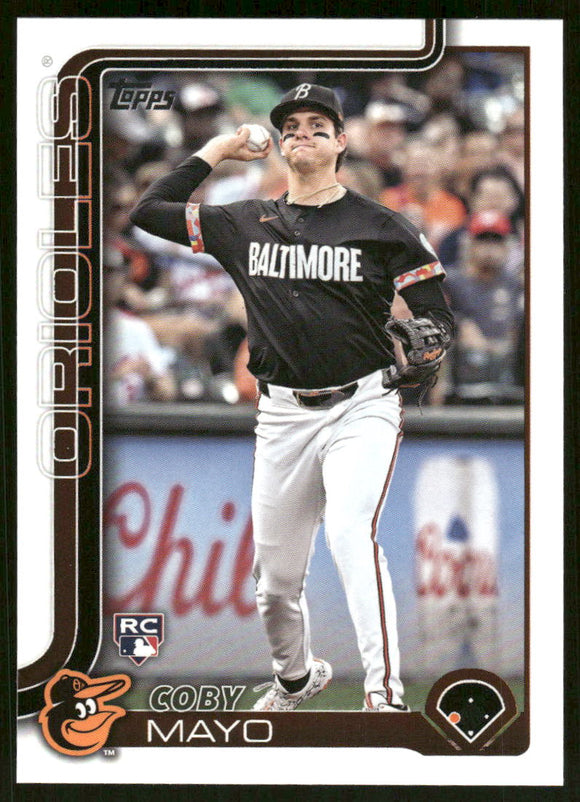 2025 Topps #20 Coby Mayo RC