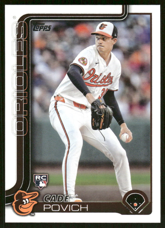 2025 Topps #25 Cade Povich RC