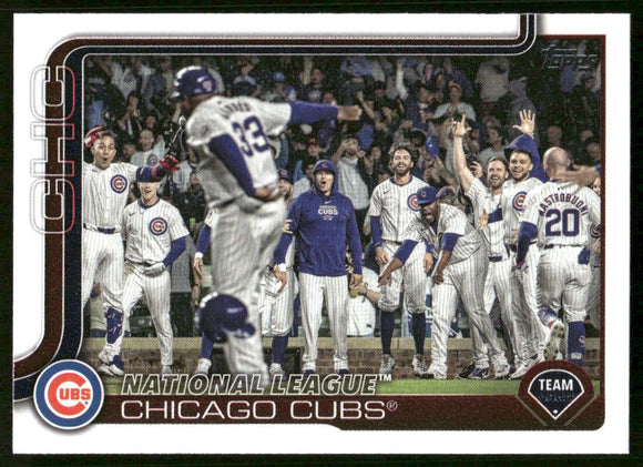 2025 Topps #60 Chicago Cubs
