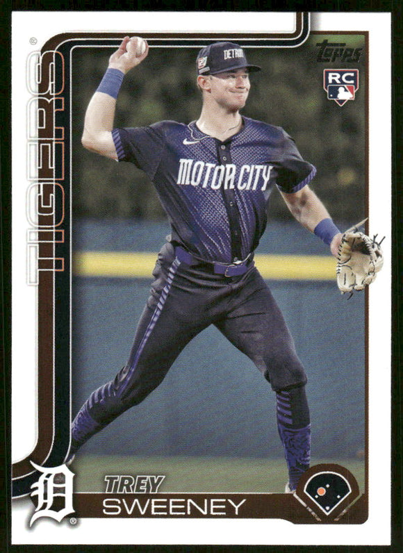 2025 Topps #67 Trey Sweeney RC