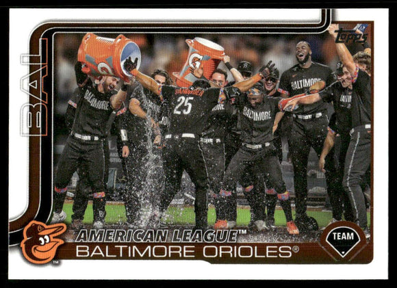 2025 Topps #170 Baltimore Orioles