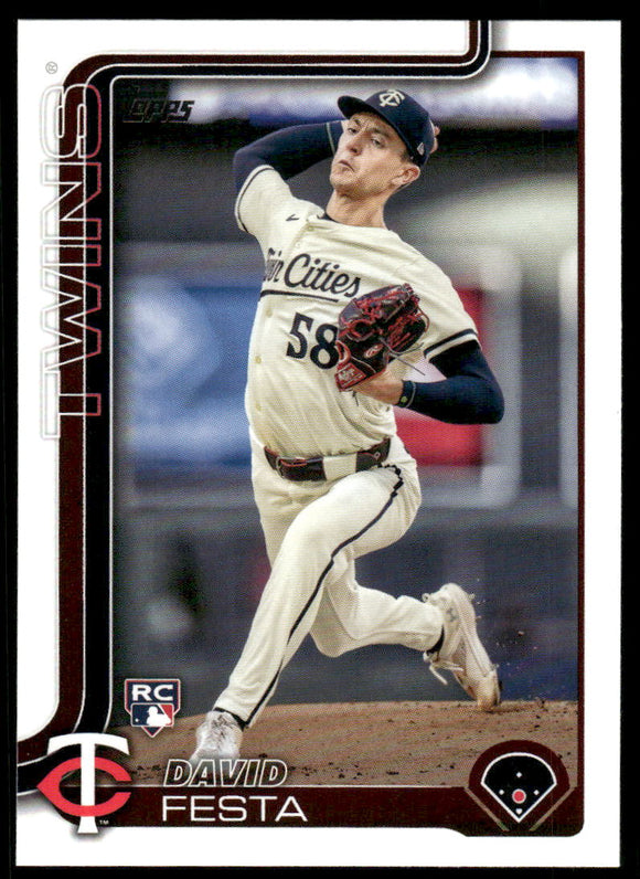 2025 Topps #178 David Festa RC