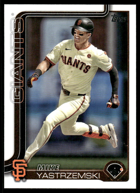 2025 Topps #186 Mike Yastrzemski