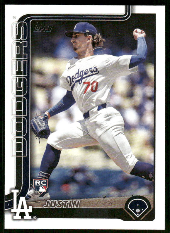 2025 Topps #204 Justin Wrobleski RC