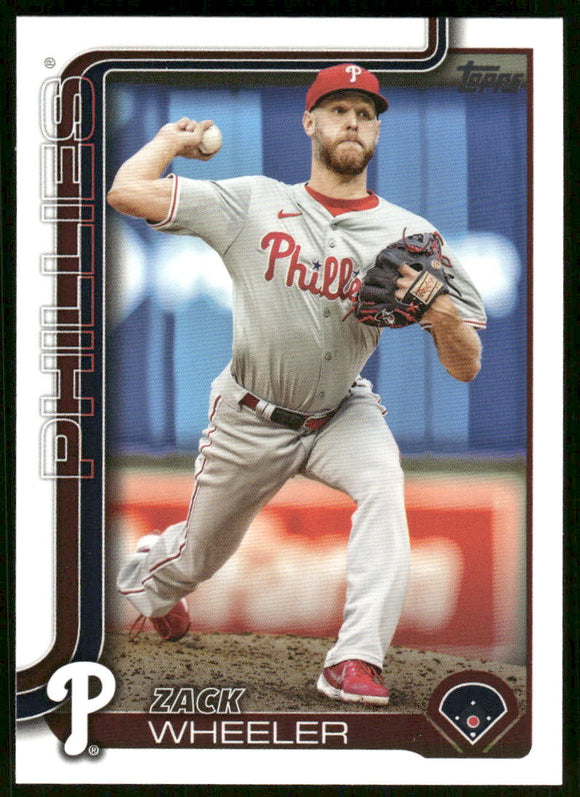 2025 Topps #218 Zack Wheeler