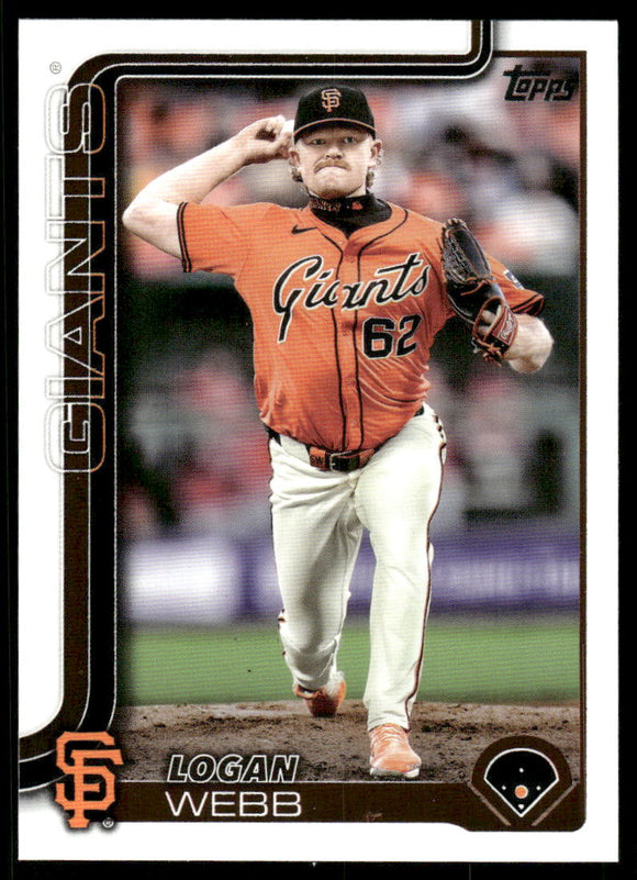 2025 Topps #242 Logan Webb