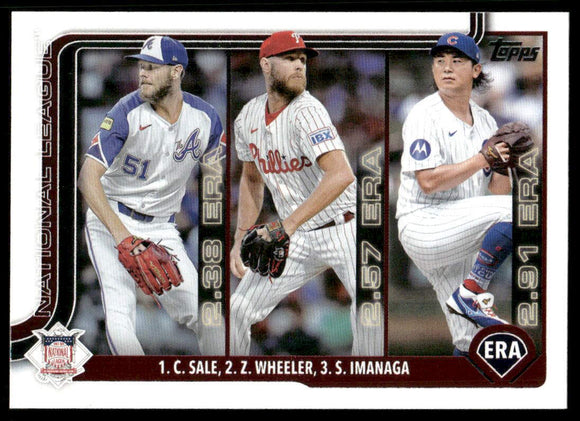 2025 Topps #272 Chris Sale/Zack Wheeler/Shota Imanaga