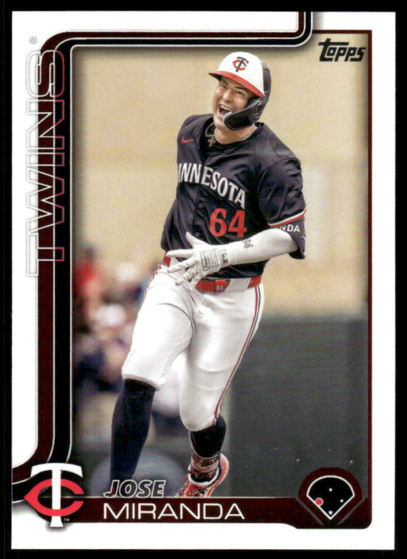 2025 Topps #310 Jose Miranda