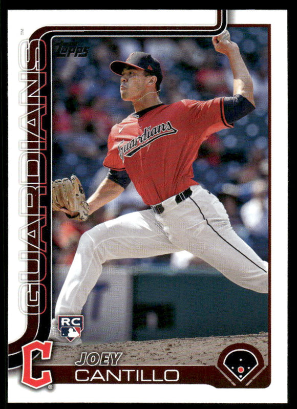 2025 Topps #318 Joey Cantillo RC