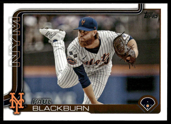 2025 Topps #329 Paul Blackburn