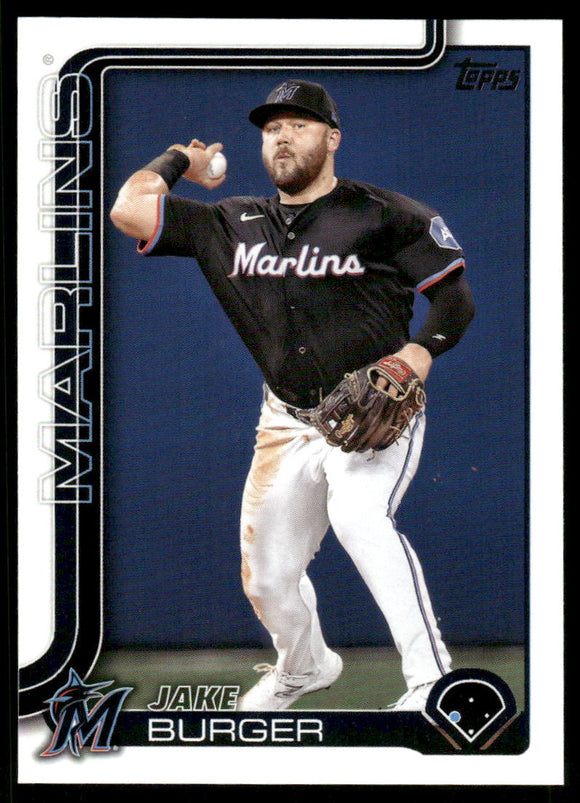 2025 Topps #330 Jake Burger