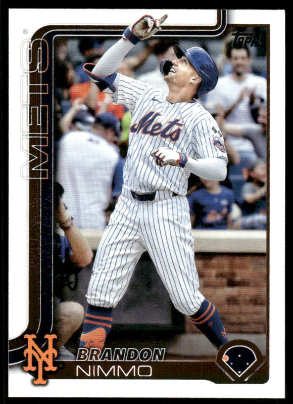 2025 Topps #331 Brandon Nimmo