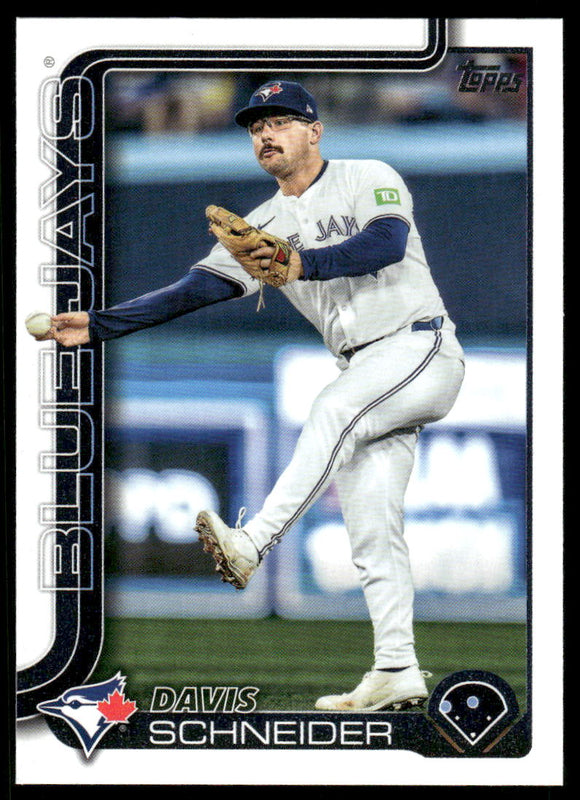 2025 Topps #342 Davis Schneider