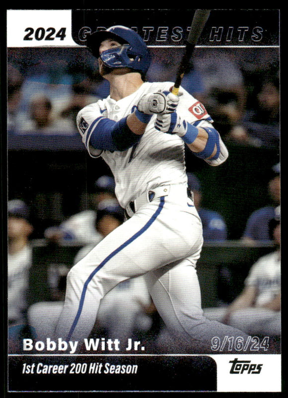 2025 Topps '24 Greatest Hits #GH6 Bobby Witt Jr.