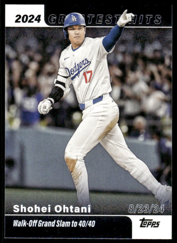 2025 Topps '24 Greatest Hits #GH23 Shohei Ohtani