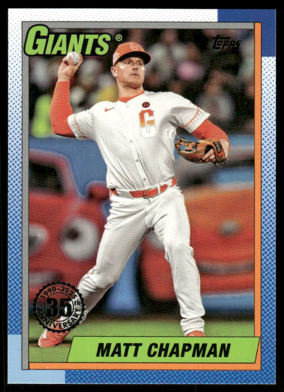 2025 Topps '90 Topps #T9086 Matt Chapman