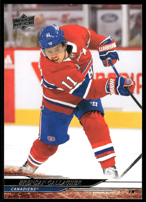 2024-25 Upper Deck #100 Brendan Gallagher
