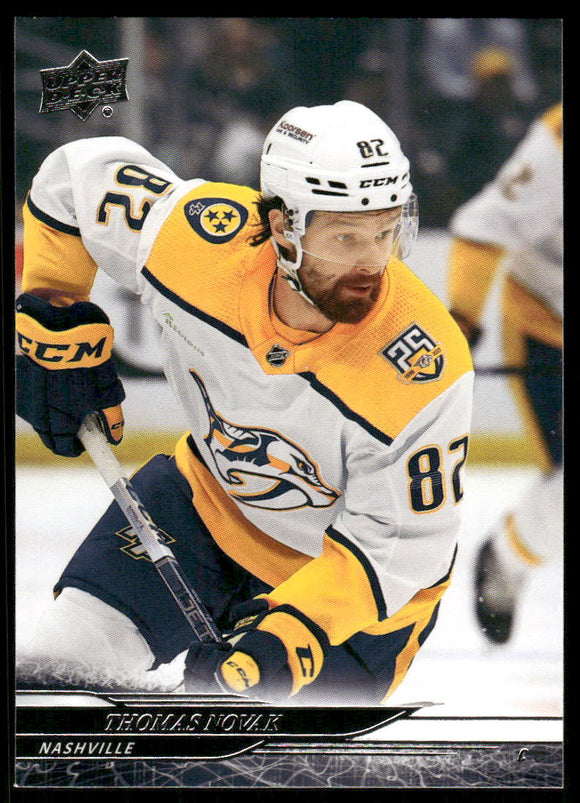 2024-25 Upper Deck #105 Thomas Novak