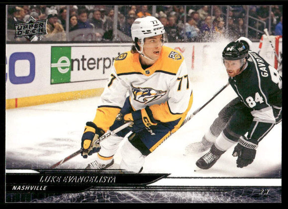 2024-25 Upper Deck #106 Luke Evangelista