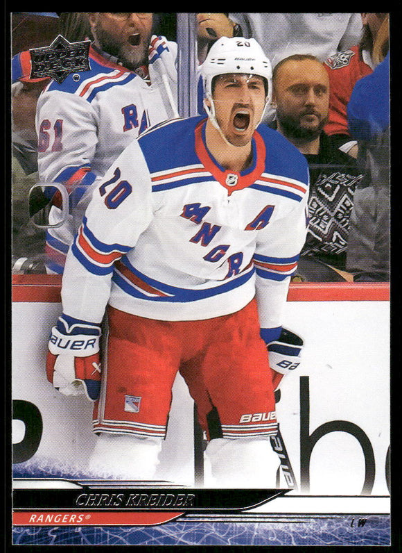 2024-25 Upper Deck #127 Chris Kreider