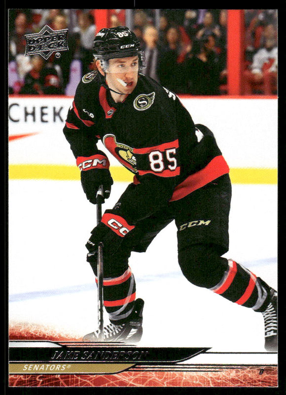 2024-25 Upper Deck #129 Jake Sanderson