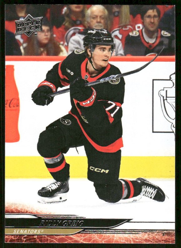 2024-25 Upper Deck #131 Ridly Greig