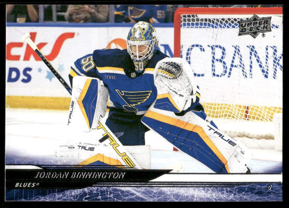 2024-25 Upper Deck #163 Jordan Binnington