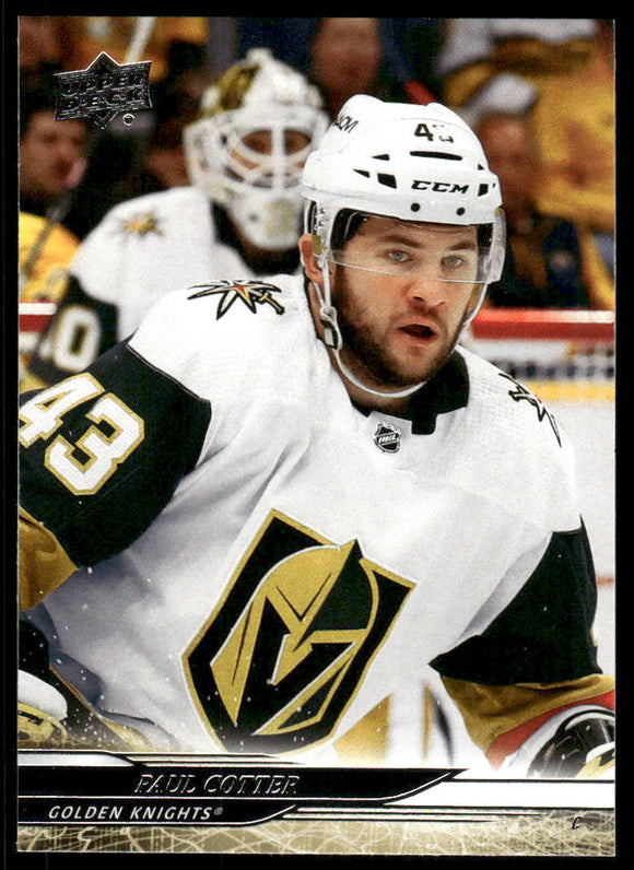 2024-25 Upper Deck #186 Paul Cotter