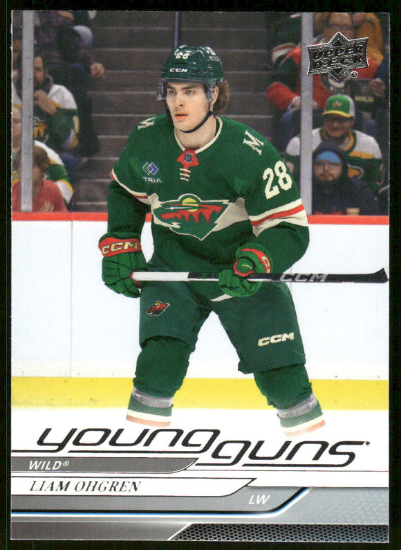 2024-25 Upper Deck #248 Liam Ohgren YG RC