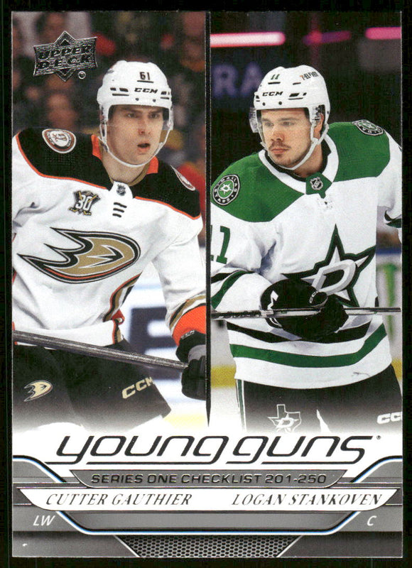 2024-25 Upper Deck #250 Cutter Gauthier/Logan Stankoven CL